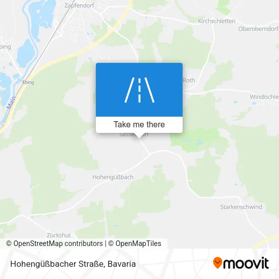 Hohengüßbacher Straße map