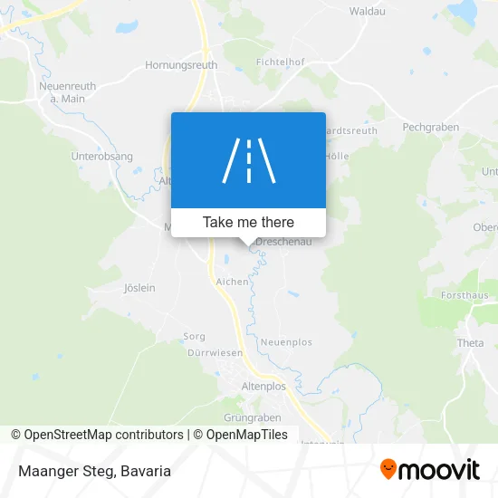 Карта Maanger Steg