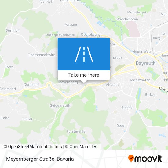 Meyernberger Straße map