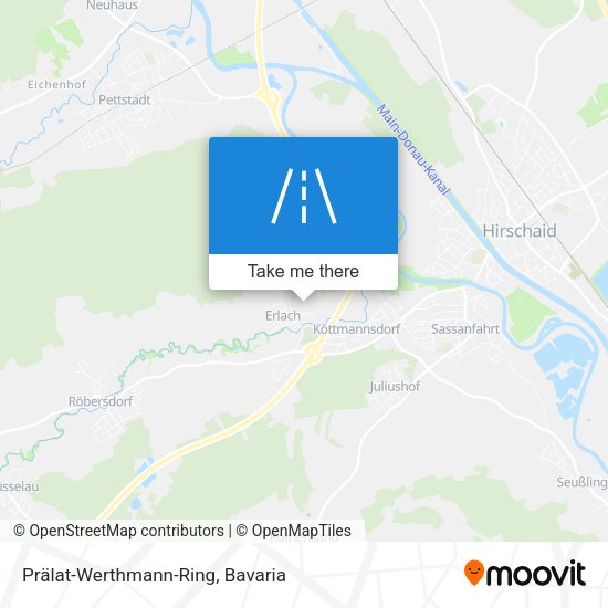 Prälat-Werthmann-Ring map