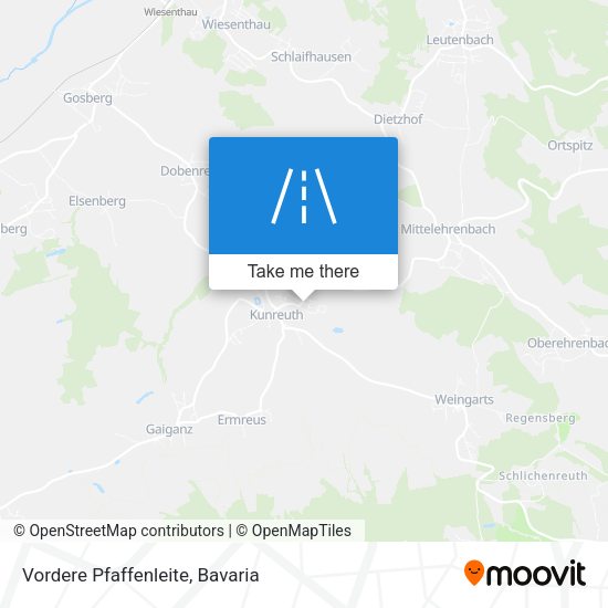 Vordere Pfaffenleite map