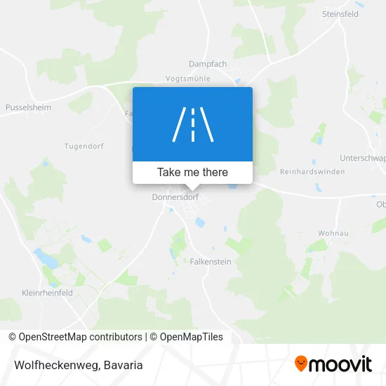 Карта Wolfheckenweg
