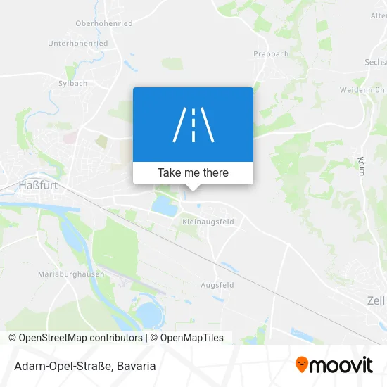 Карта Adam-Opel-Straße