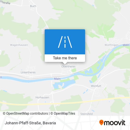 Johann-Pfaff-Straße map