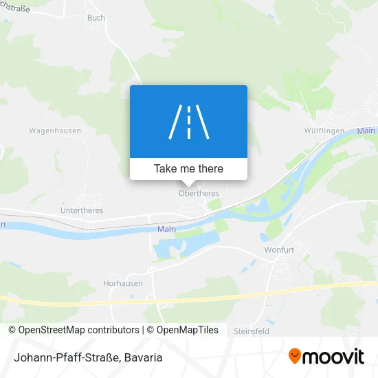 Johann-Pfaff-Straße map