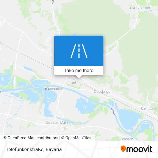 Карта Telefunkenstraße