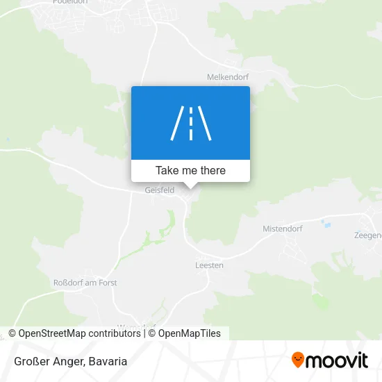 Карта Großer Anger