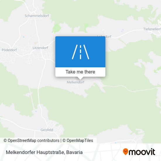 Melkendorfer Hauptstraße map