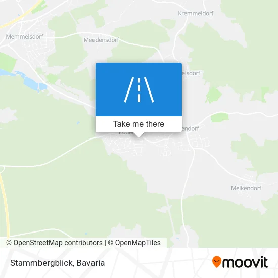 Карта Stammbergblick