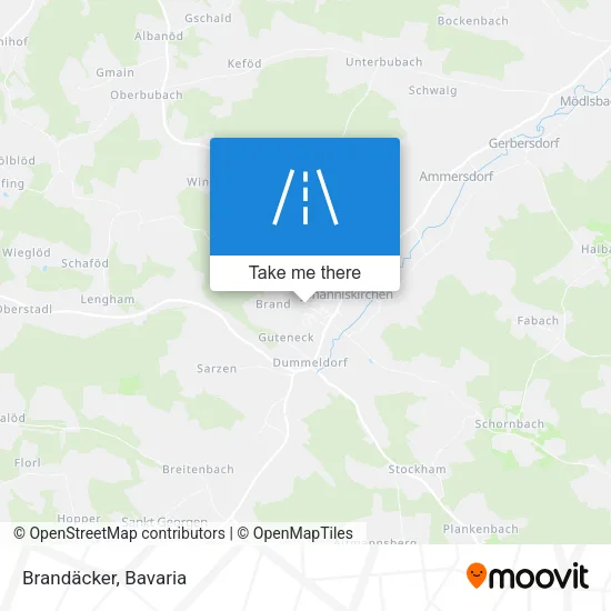 Карта Brandäcker