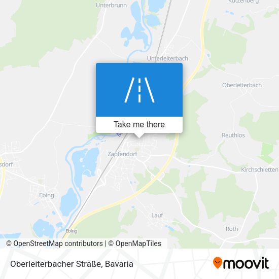 Oberleiterbacher Straße map