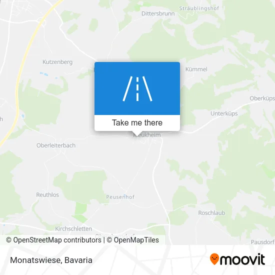 Карта Monatswiese