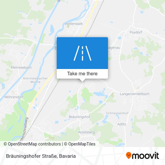 Bräuningshofer Straße map