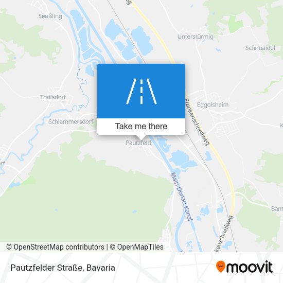 Pautzfelder Straße map