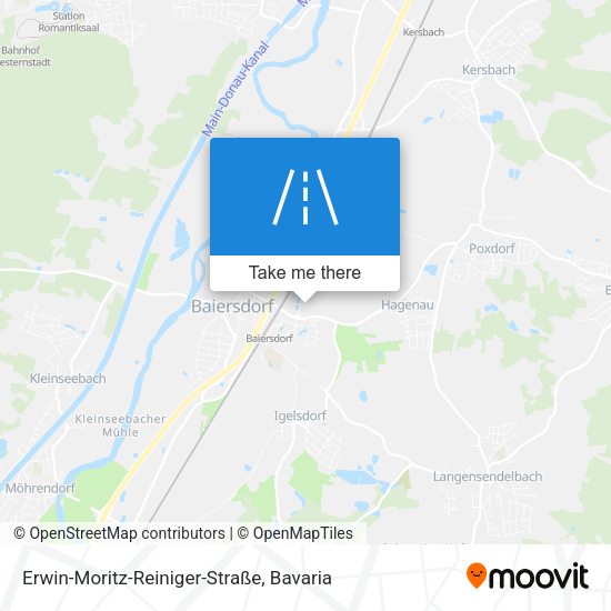 Erwin-Moritz-Reiniger-Straße map