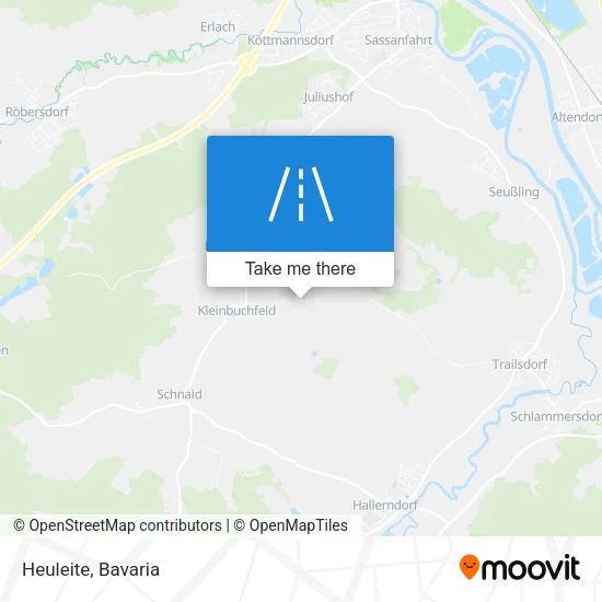 Карта Heuleite