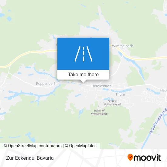 Карта Zur Eckenau