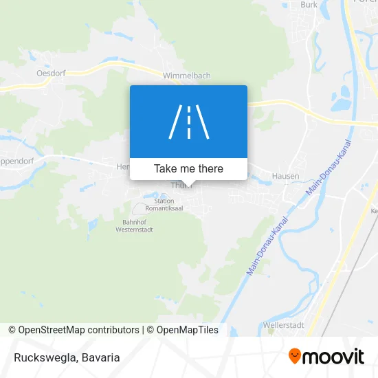 Карта Ruckswegla