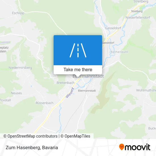Карта Zum Hasenberg