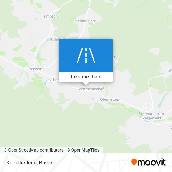 Карта Kapellenleite