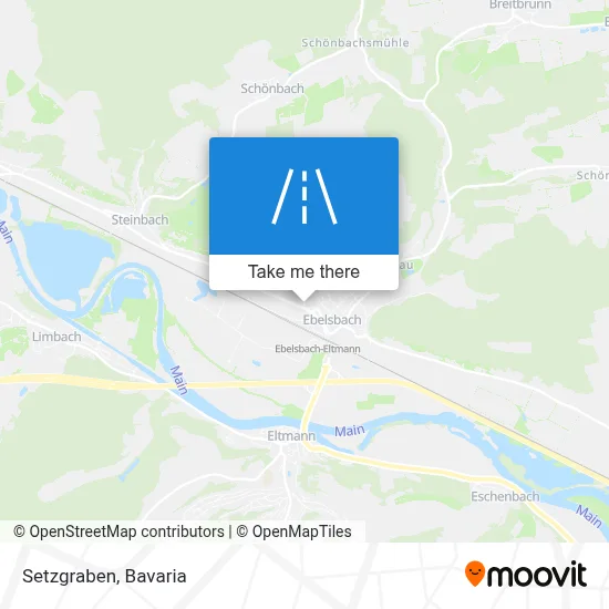 Setzgraben map