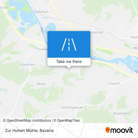 Карта Zur Hohen Mühle