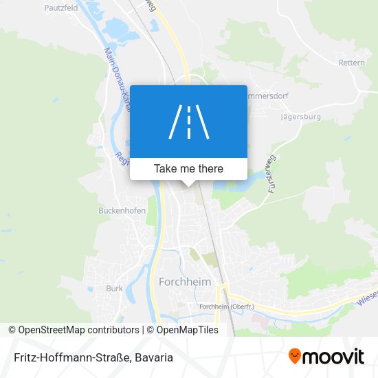 Fritz-Hoffmann-Straße map