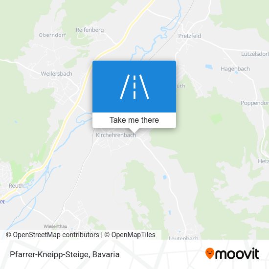 Pfarrer-Kneipp-Steige map