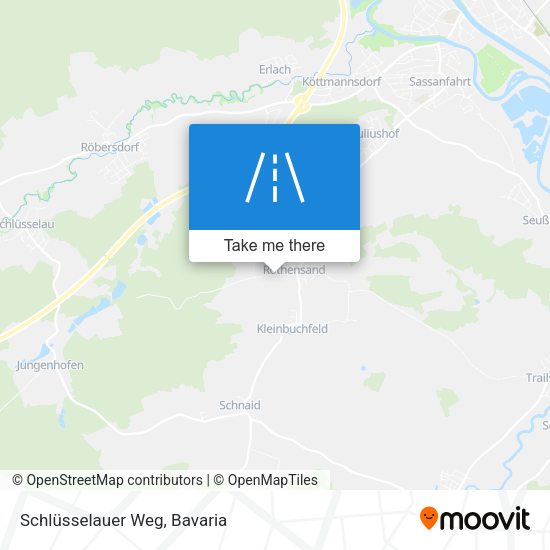 Schlüsselauer Weg map