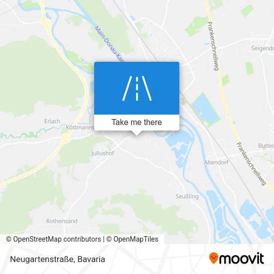 Карта Neugartenstraße