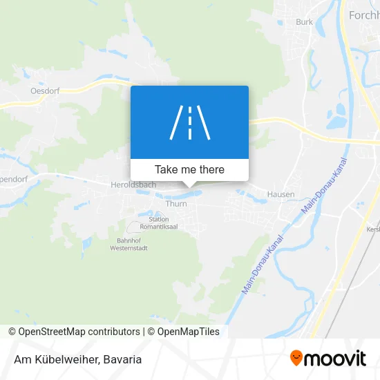 Карта Am Kübelweiher