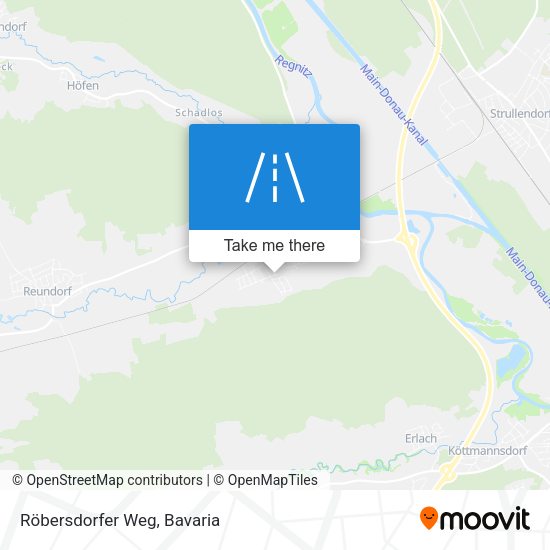 Röbersdorfer Weg map