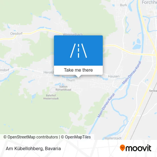Карта Am Kübellohberg