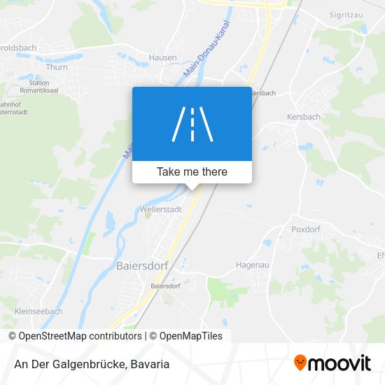 An Der Galgenbrücke map