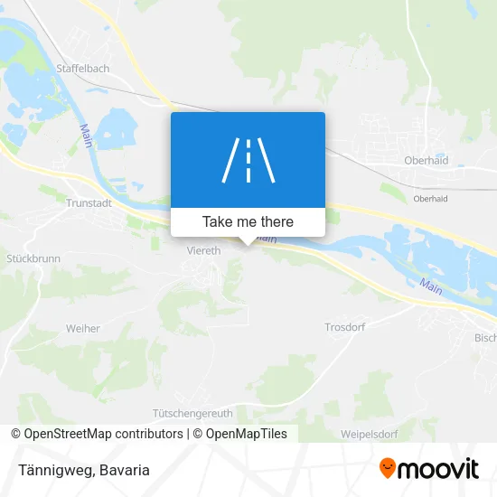 Карта Tännigweg