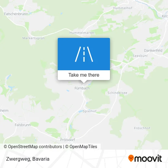 Карта Zwergweg