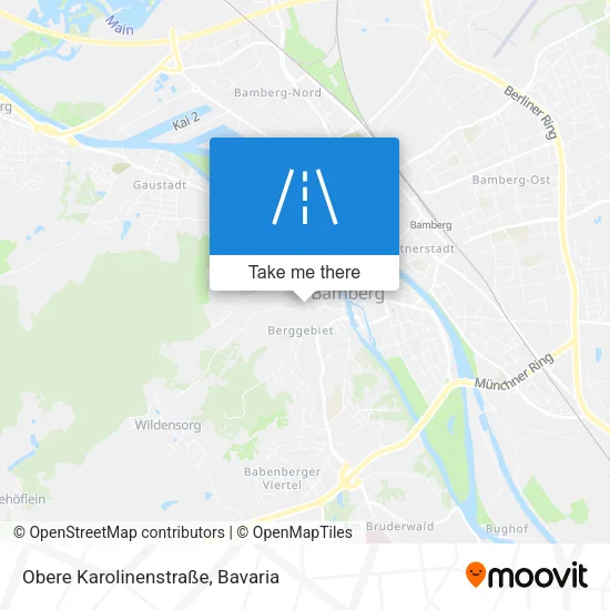 Карта Obere Karolinenstraße