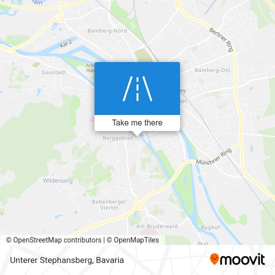 Unterer Stephansberg map