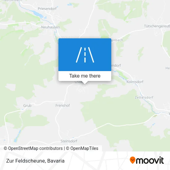 Карта Zur Feldscheune