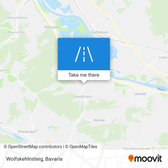 Карта Wolfskehlnsteig