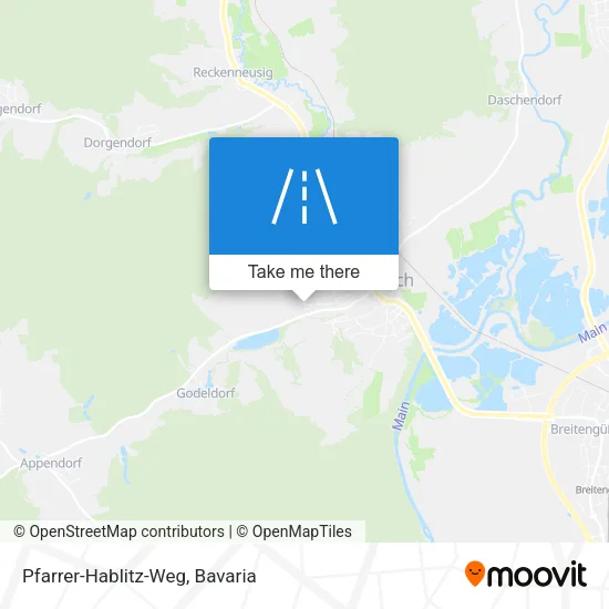 Карта Pfarrer-Hablitz-Weg