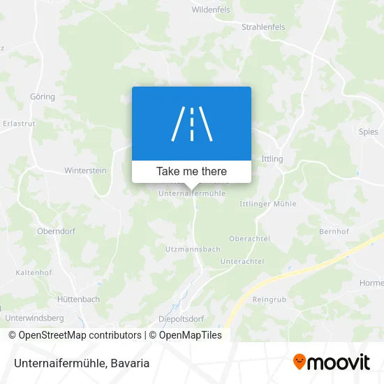 Карта Unternaifermühle