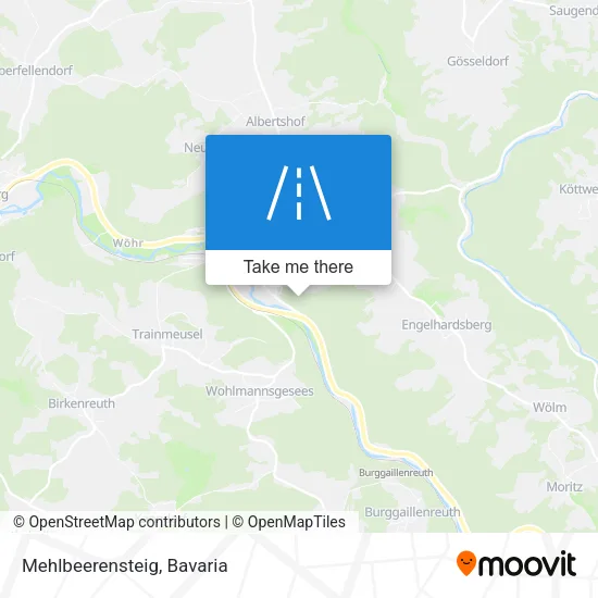 Карта Mehlbeerensteig