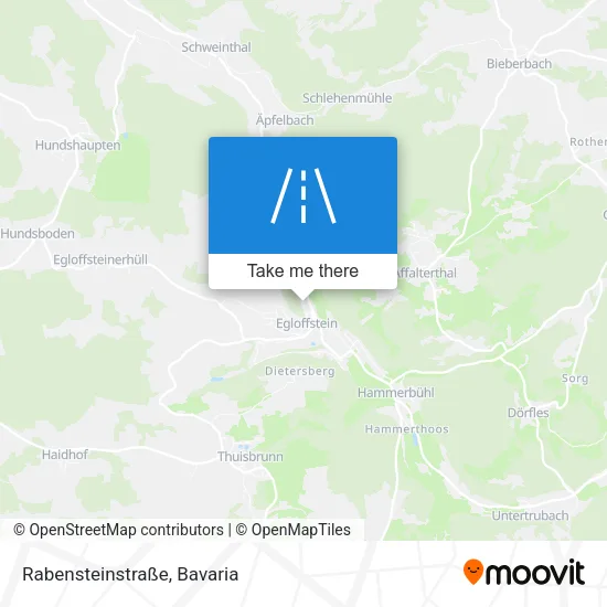 Карта Rabensteinstraße