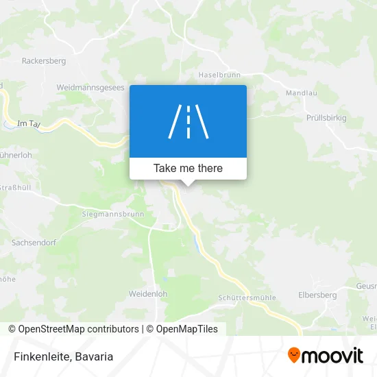 Карта Finkenleite