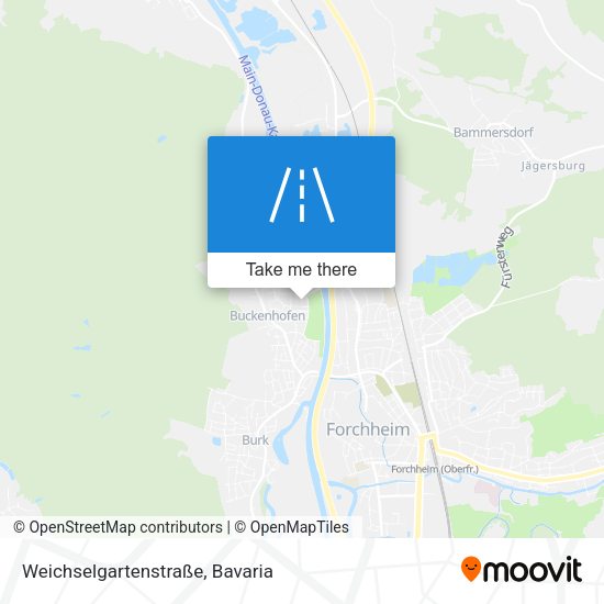 Weichselgartenstraße map