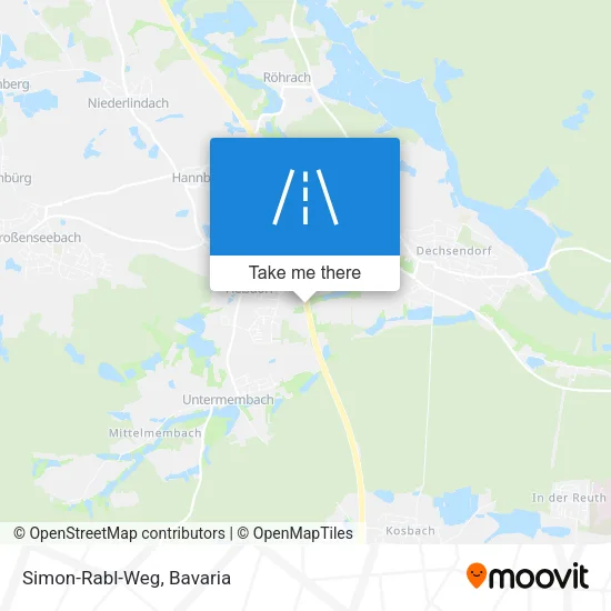 Карта Simon-Rabl-Weg