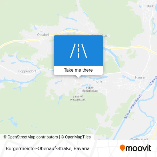 Карта Bürgermeister-Obenauf-Straße