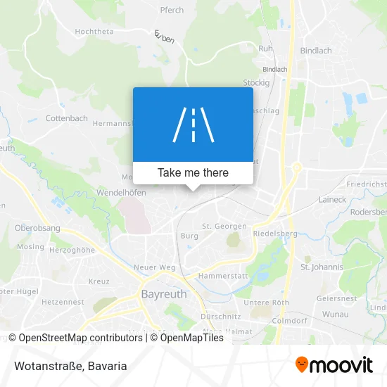 Wotanstraße map