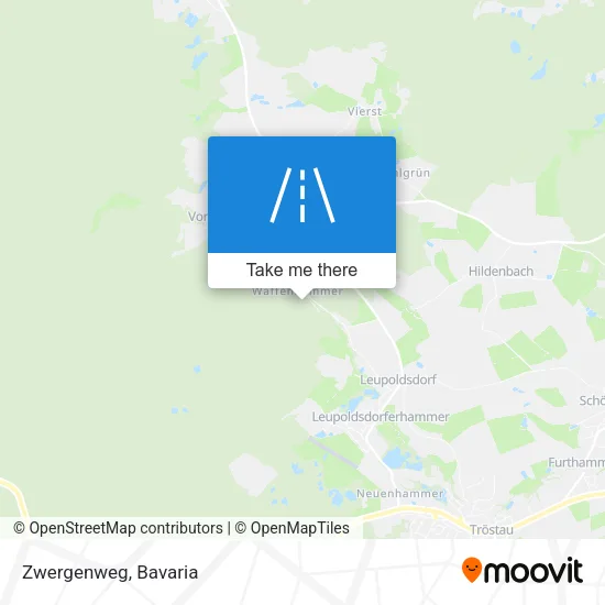 Карта Zwergenweg
